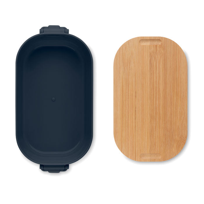Lunch Box with 2 Side Clasp Closure