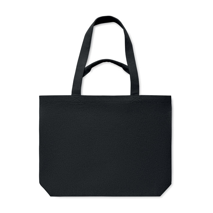 Canvas Beach Bag with Long Handles