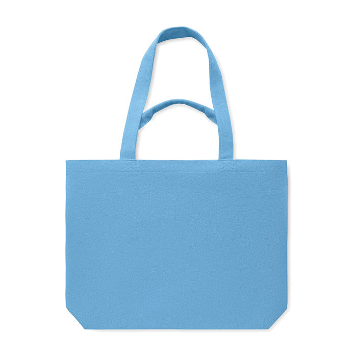 Shopping Bag with Long Handles in Recycled Cotton