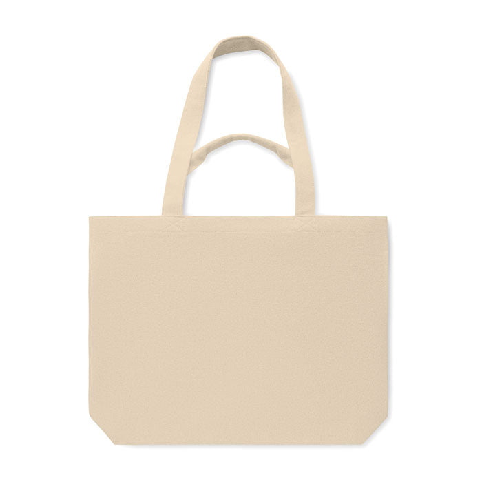 Canvas Beach Bag with Long Handles