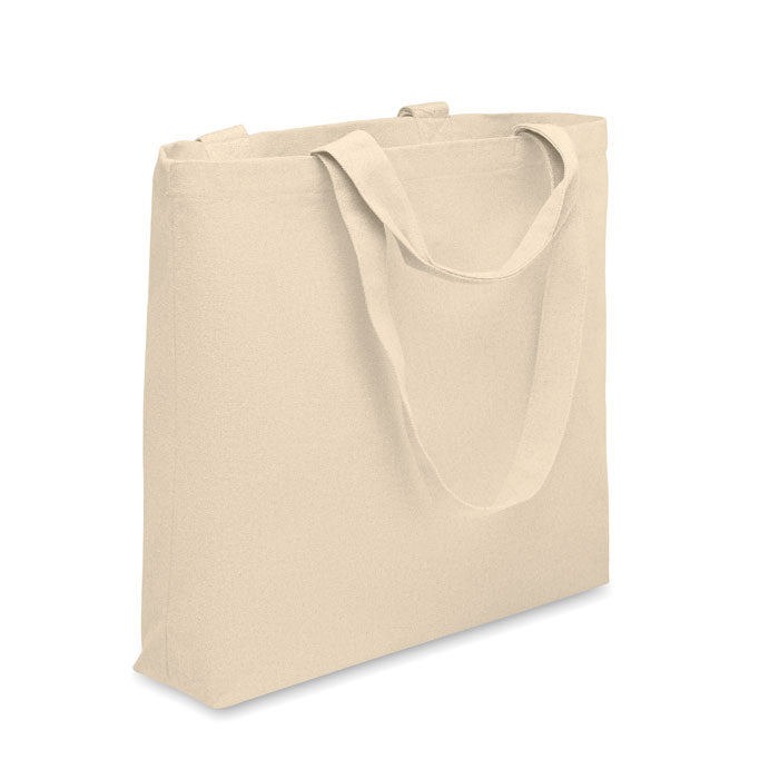 Shopping Bag with Long Handles in Recycled Cotton
