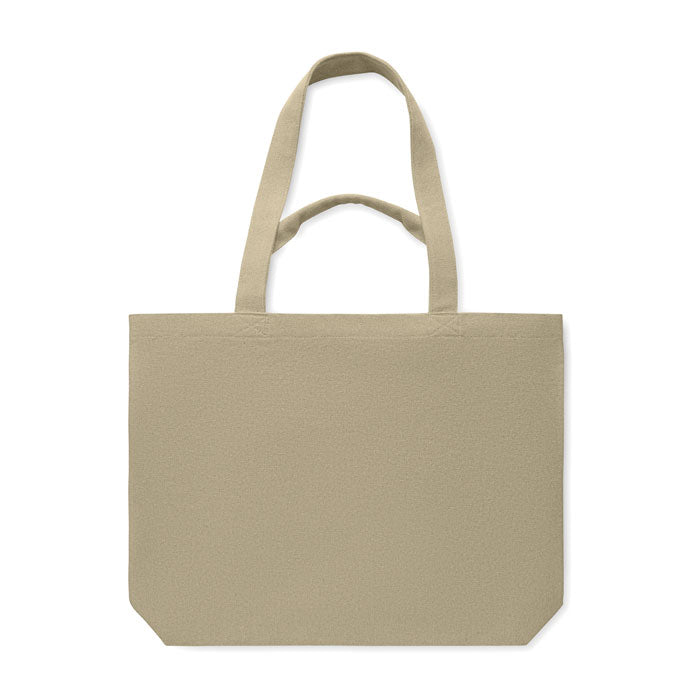 Canvas Beach Bag with Long Handles