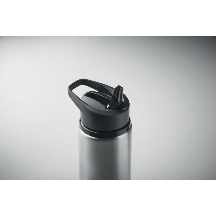 Single Walled Drinks Bottle in Stainless Steel
