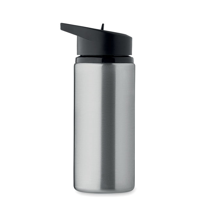 Single Walled Drinks Bottle in Stainless Steel