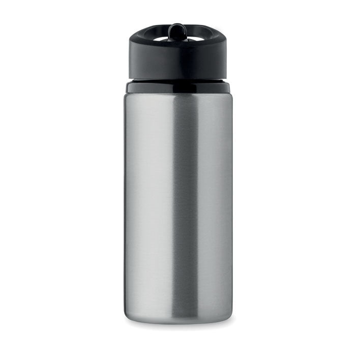 Single Walled Drinks Bottle in Stainless Steel
