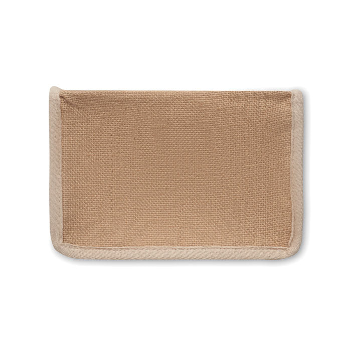 Jute Cooler Bag with Cotton Strap