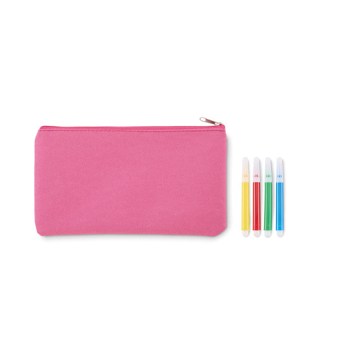 Colouring Pencil Case with Markers