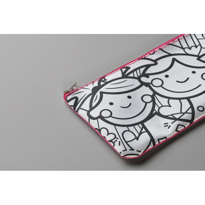 Colouring Pencil Case with Markers