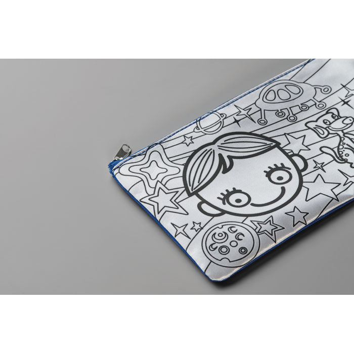 Colouring Pencil Case with Markers