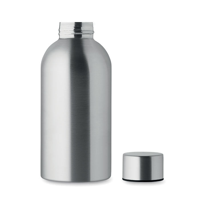 Single Walled Drinks Bottle in Stainless Steel
