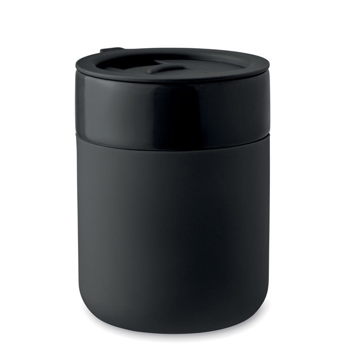 Ceramic Tumbler with Silicone Sleeve