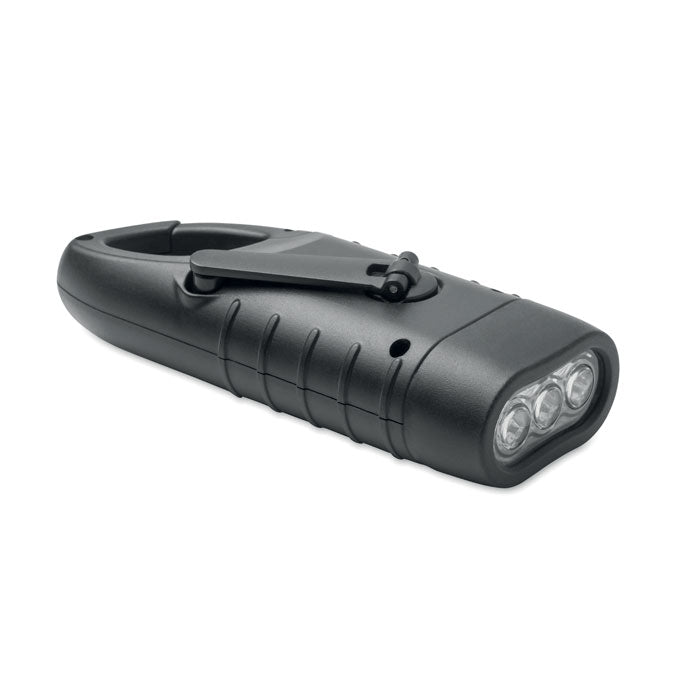 Solar Torch with Dynamo Crank