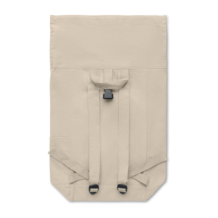 Rolltop Cotton Backpack