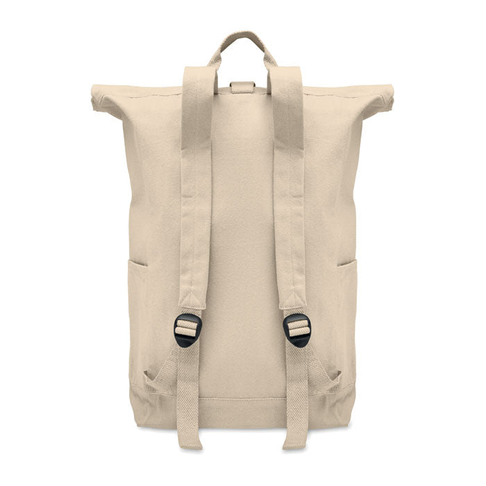 Rolltop Cotton Backpack