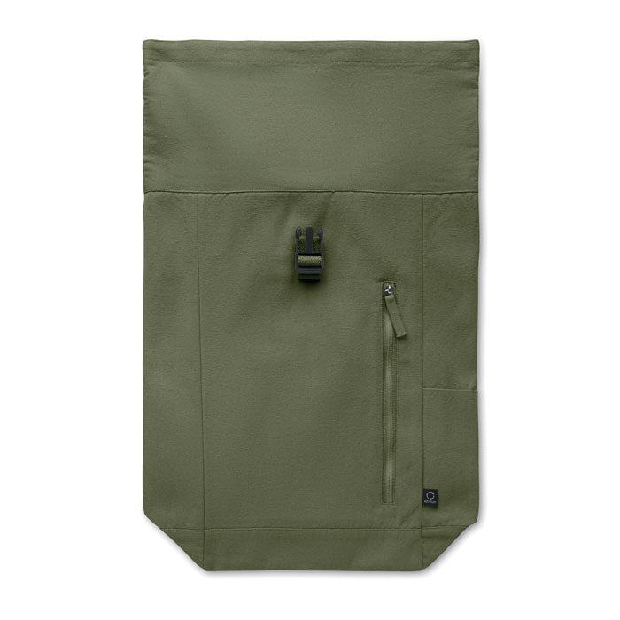 Rolltop Cotton Backpack