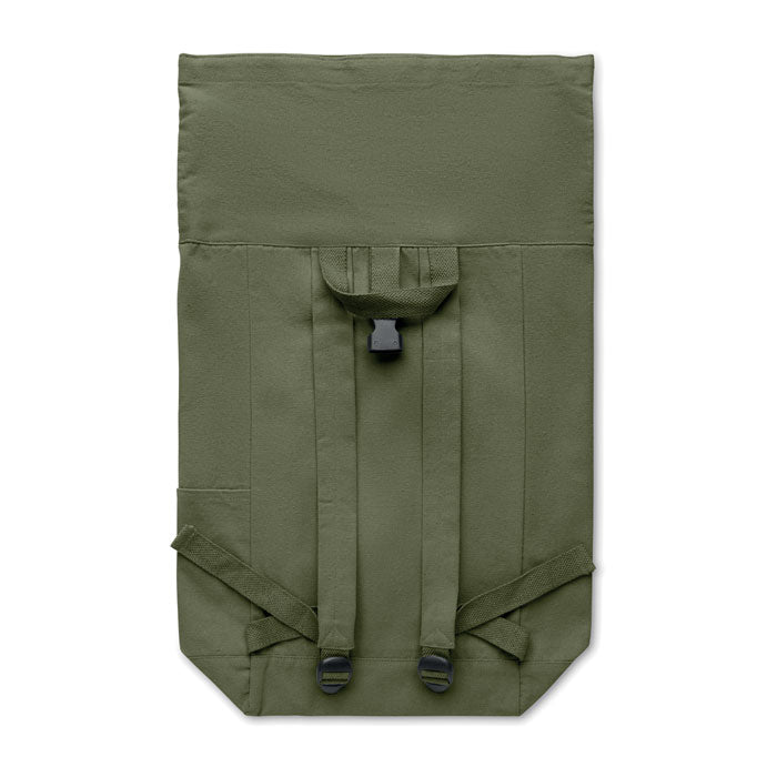 Rolltop Cotton Backpack