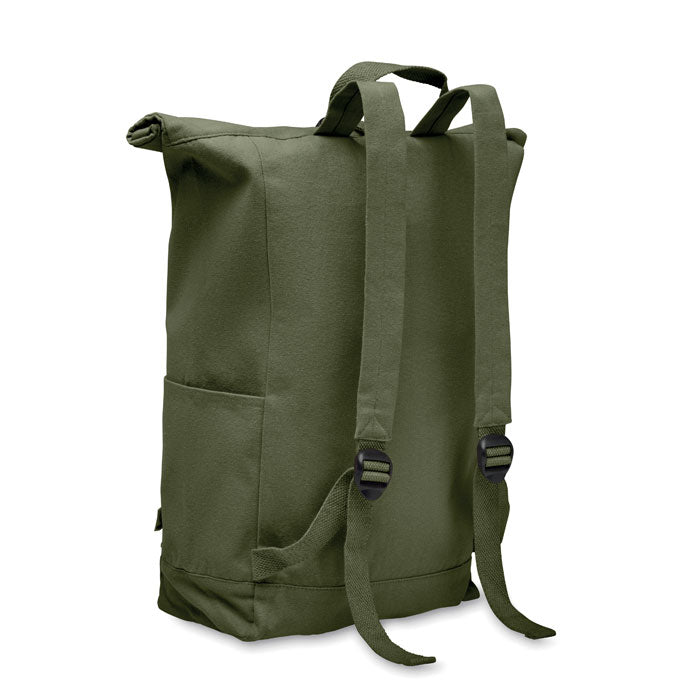 Rolltop Cotton Backpack