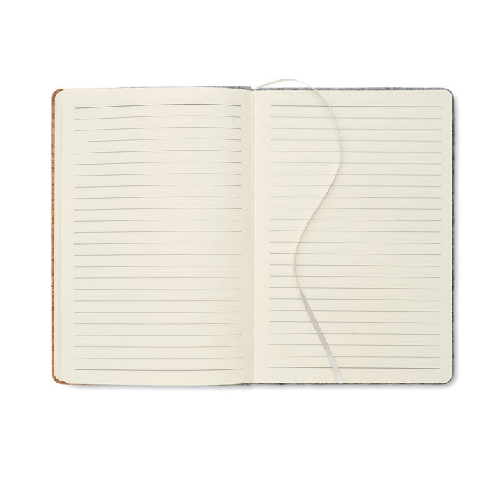A5 Cork and Felt Notebook