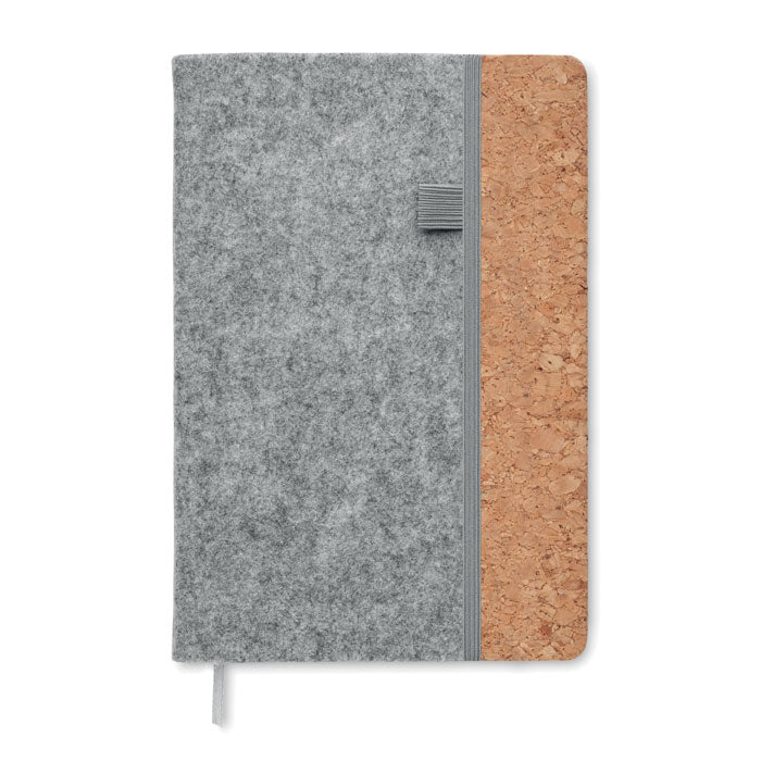 A5 Cork and Felt Notebook