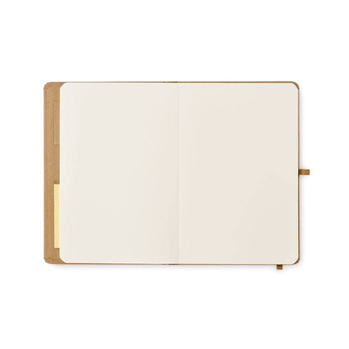 A5 Recycled Paper Notebook and Sticky Notes Set
