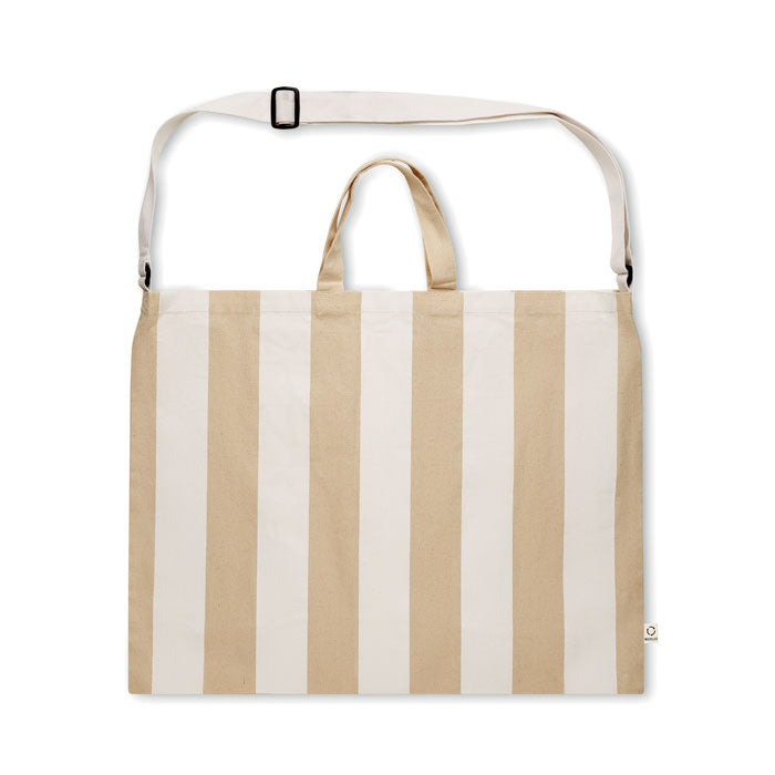 Extra Large Striped Beach Bag