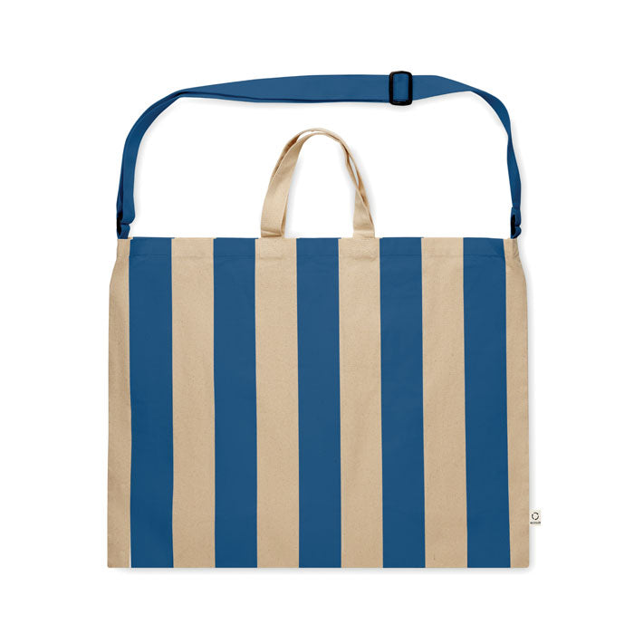 Extra Large Striped Beach Bag