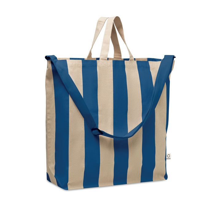 Extra Large Striped Beach Bag