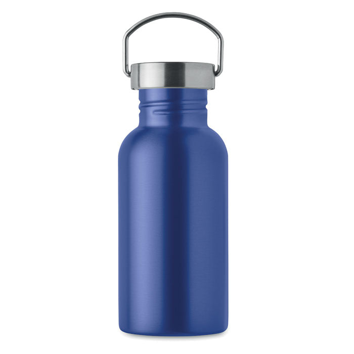Single Walled Drinks Bottle in Stainless Steel
