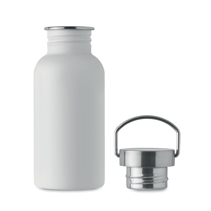 Single Walled Drinks Bottle in Stainless Steel