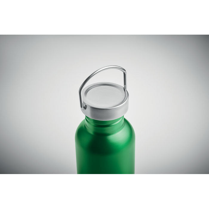 Single Walled Drinks Bottle in Stainless Steel