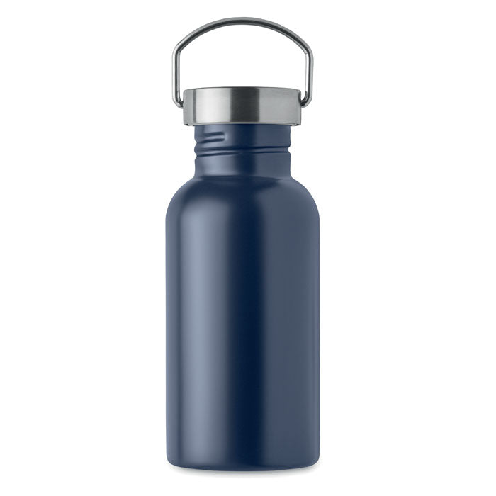 Single Walled Drinks Bottle in Stainless Steel
