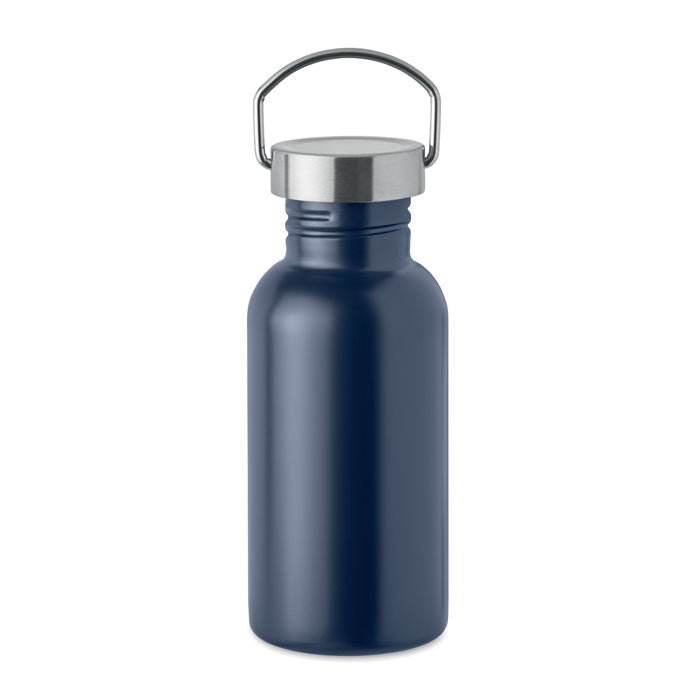 Single Walled Drinks Bottle in Stainless Steel