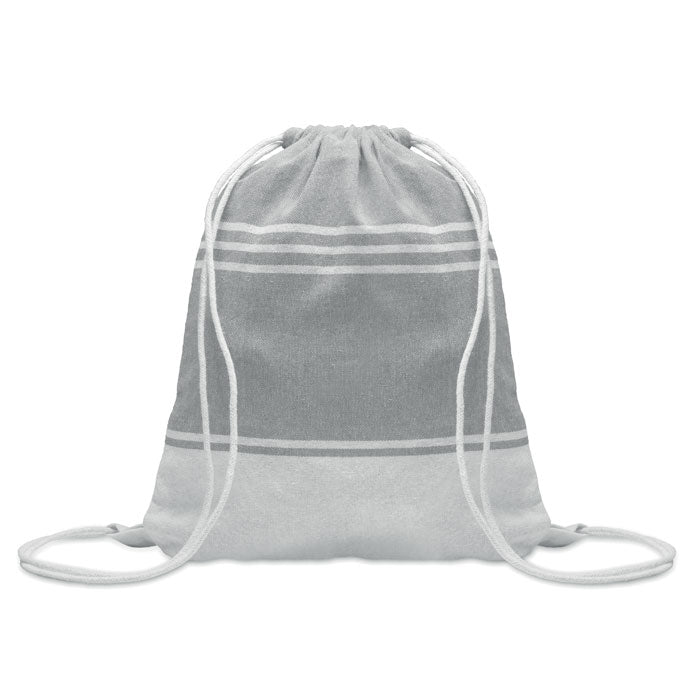Hammam Towel and Drawstring Bag Set