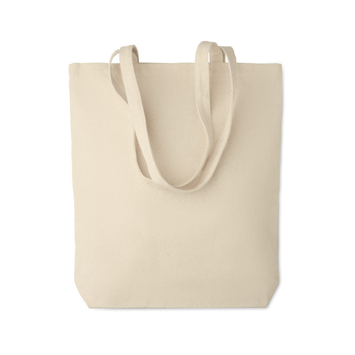 Canvas Long Handled Shopping Bag
