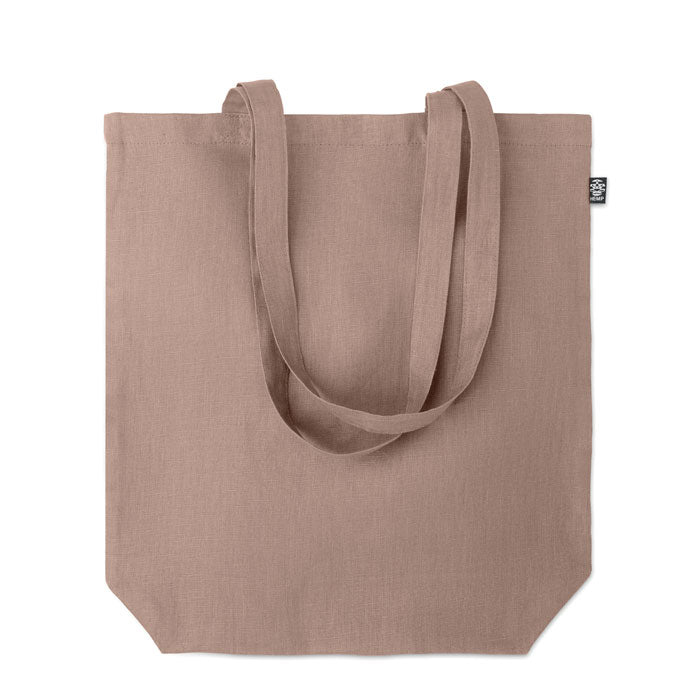 Shopping Bag in Hemp with Long Handles