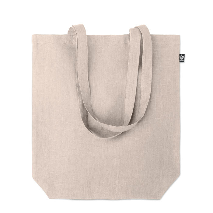 Shopping Bag in Hemp with Long Handles