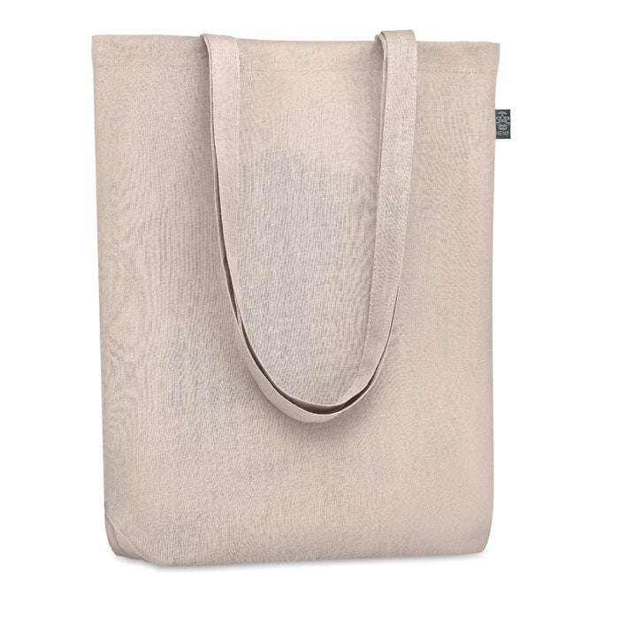 Shopping Bag in Hemp with Long Handles