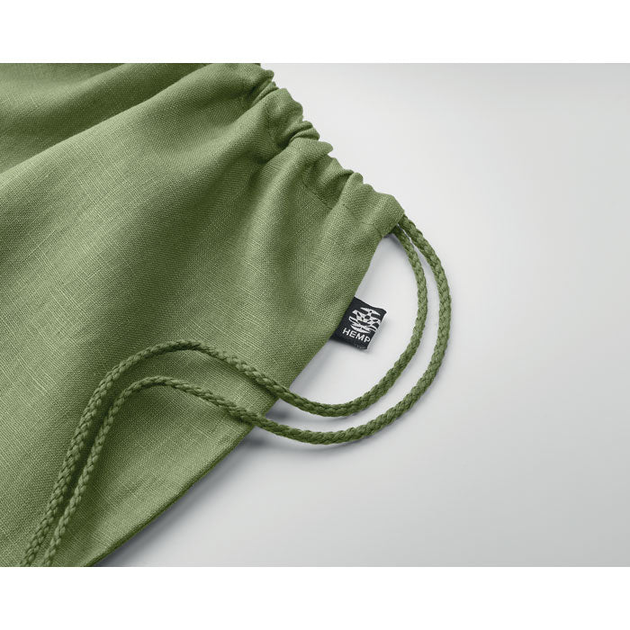 Hemp Fabric Drawstring Bag