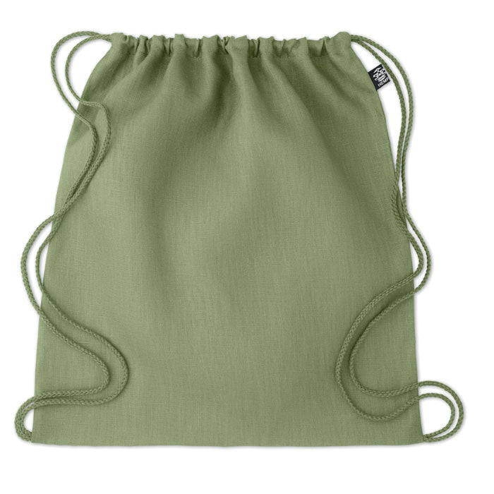 Hemp Fabric Drawstring Bag