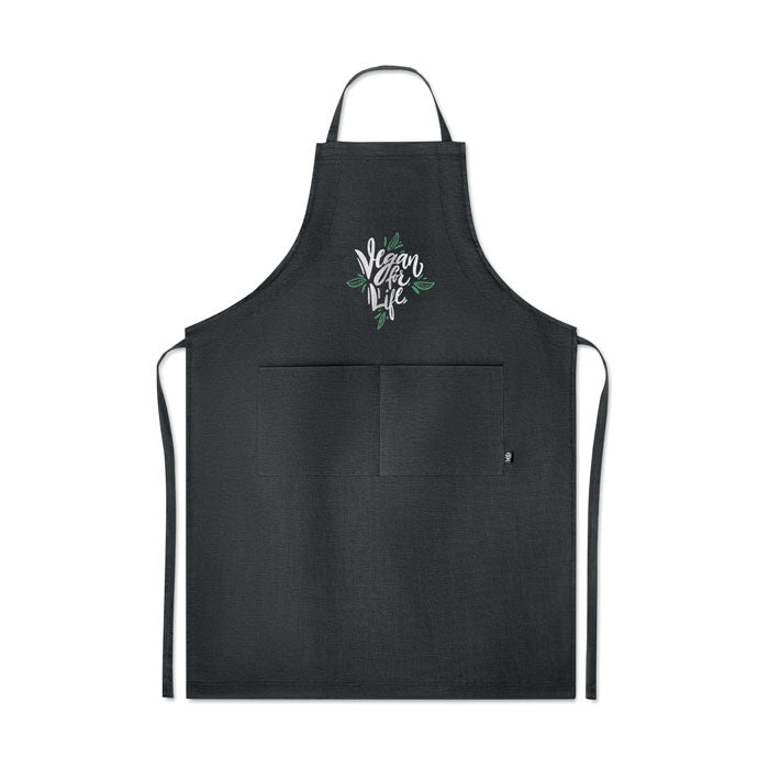 Adjustable Hemp Apron with 2 Front Pockets