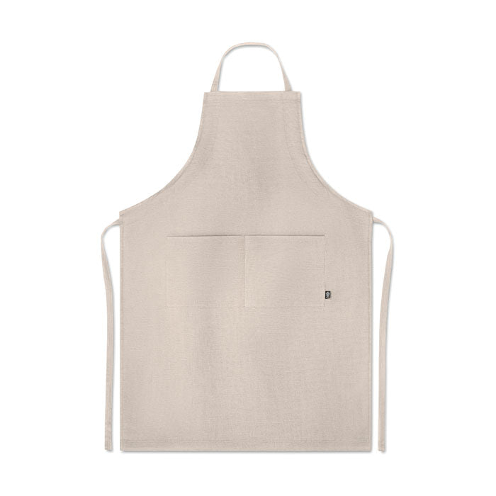 Adjustable Hemp Apron with 2 Front Pockets