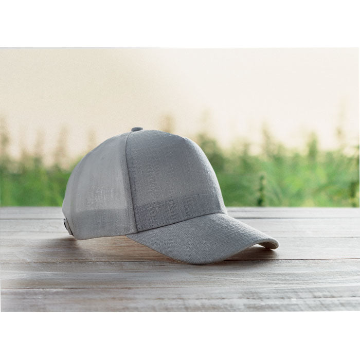 Hemp Baseball Cap with Adjustable Strap