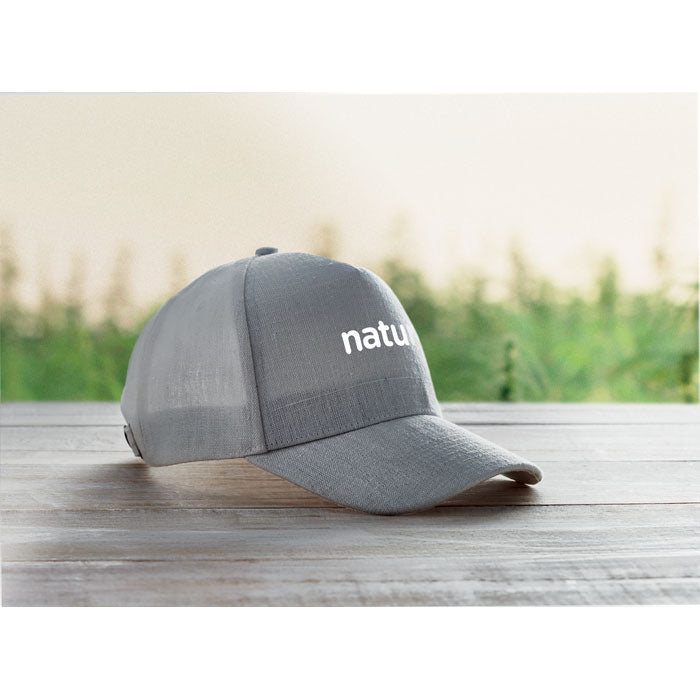 Hemp Baseball Cap with Adjustable Strap