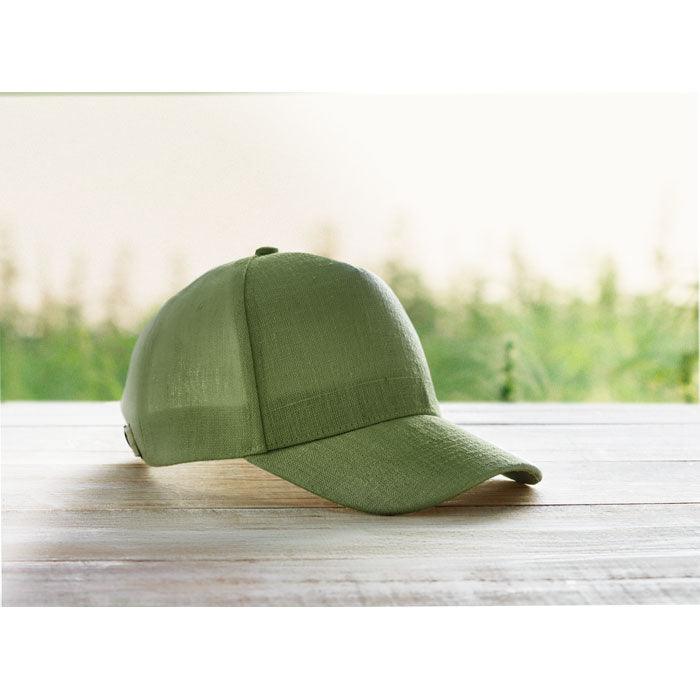 Hemp Baseball Cap with Adjustable Strap