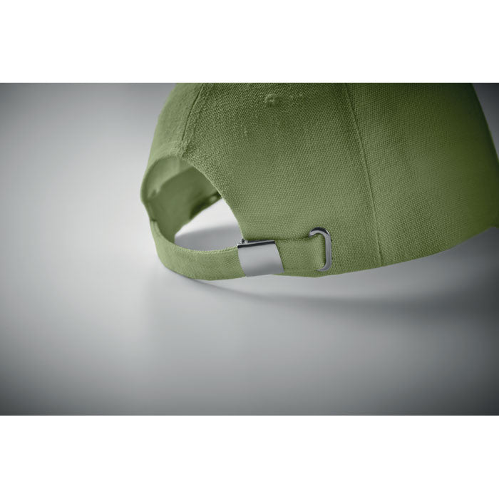 Hemp Baseball Cap with Adjustable Strap