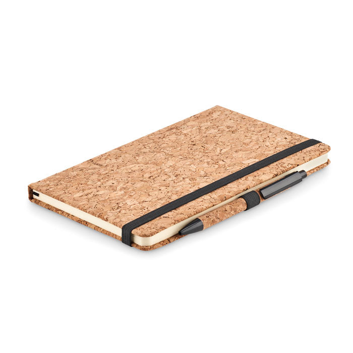 A5 Cork Notebook with Pen