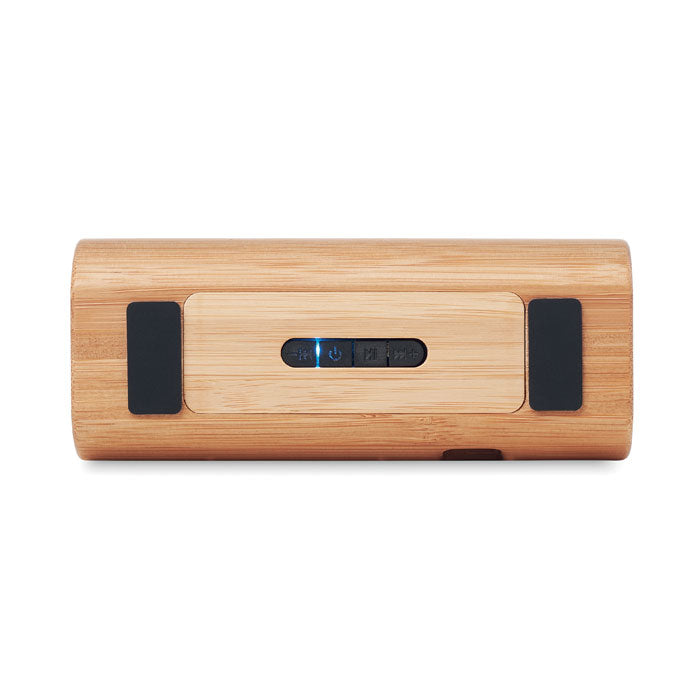 Wireless Bamboo Stereo Speaker