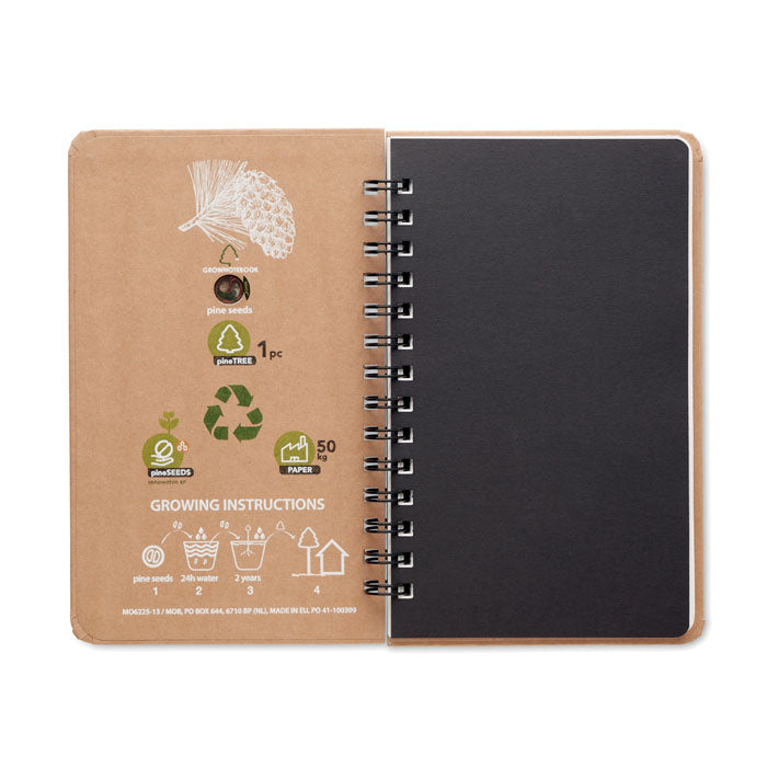 A5 Pine Tree Grownotebook