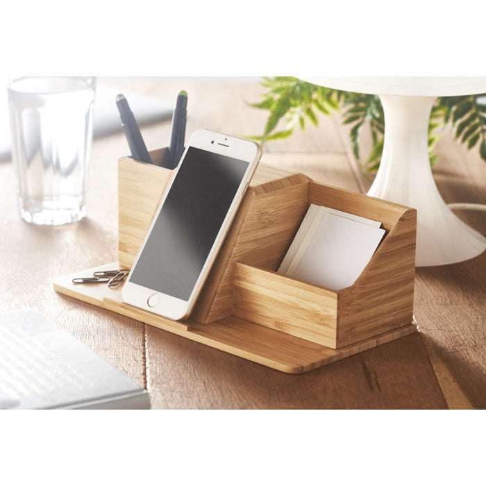 Desktop Wireless Charger and Pen Holder