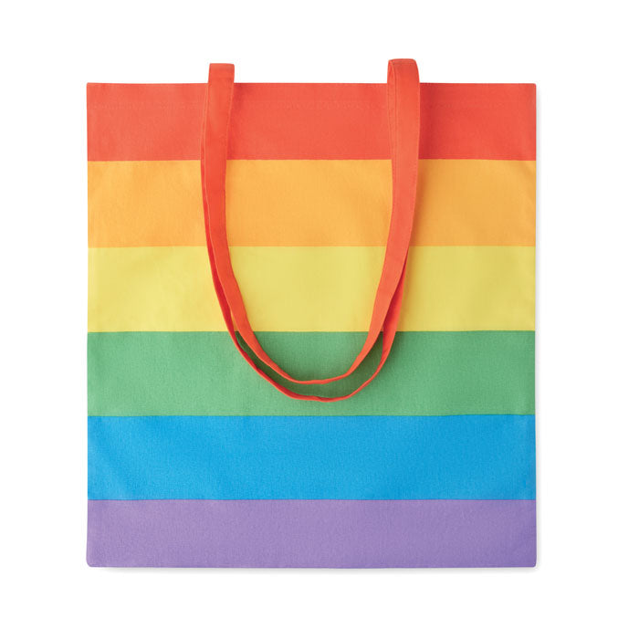 Rainbow Cotton Shopping Bag